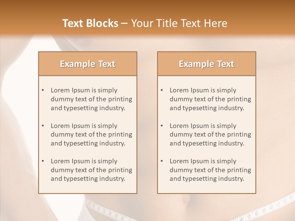 Young Overweight Fat PowerPoint Template