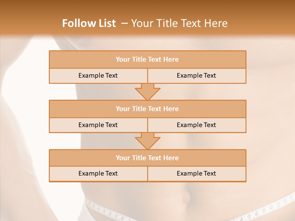 Young Overweight Fat PowerPoint Template