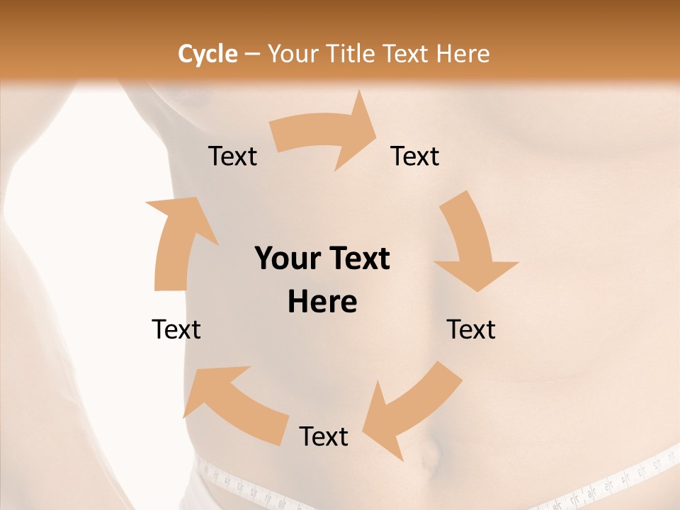 Young Overweight Fat PowerPoint Template