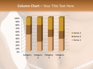 Young Overweight Fat PowerPoint Template