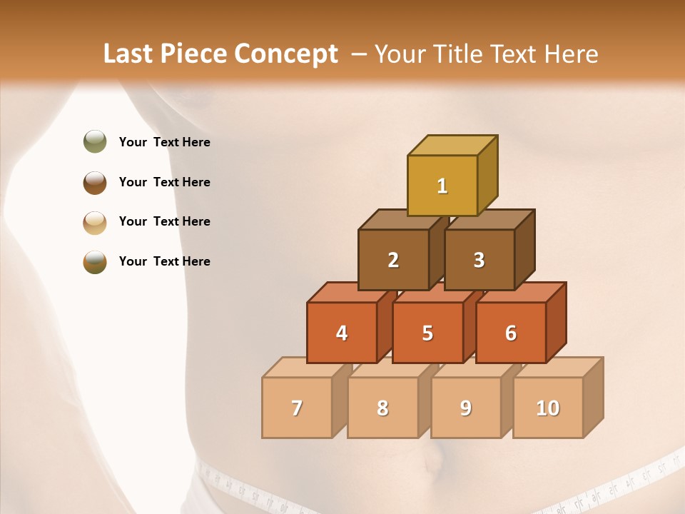 Young Overweight Fat PowerPoint Template