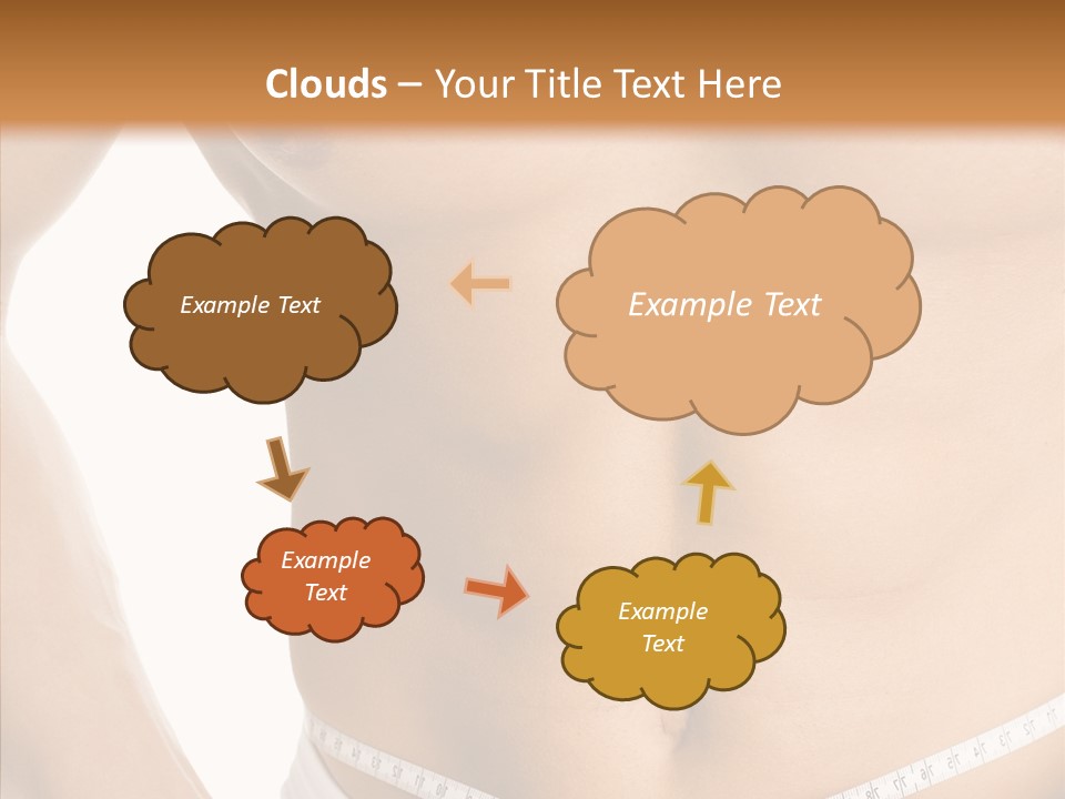 Young Overweight Fat PowerPoint Template