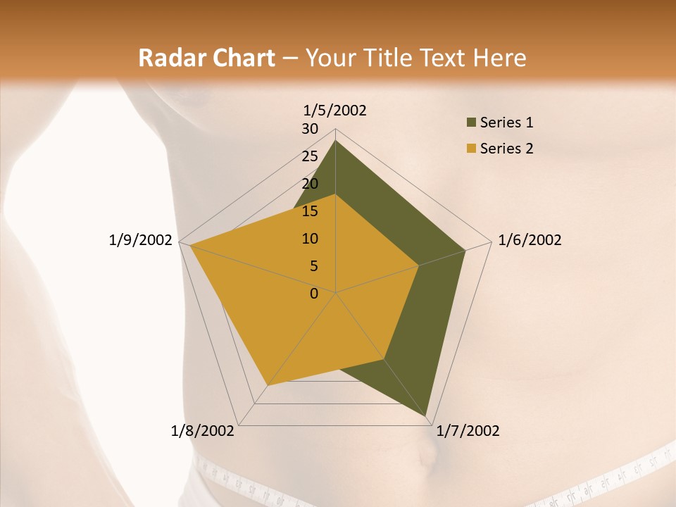 Young Overweight Fat PowerPoint Template