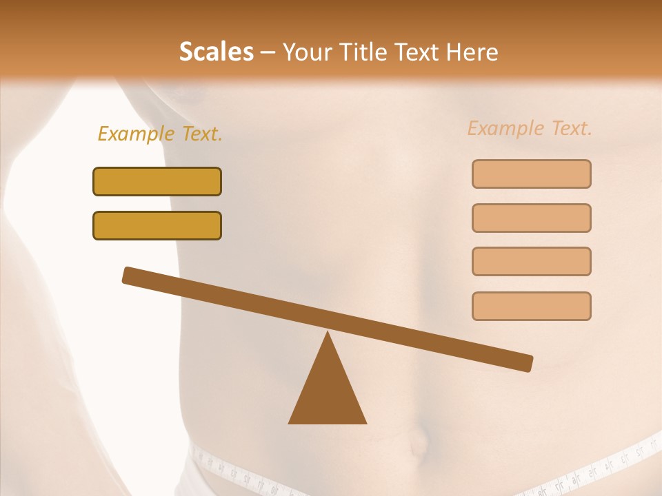 Young Overweight Fat PowerPoint Template