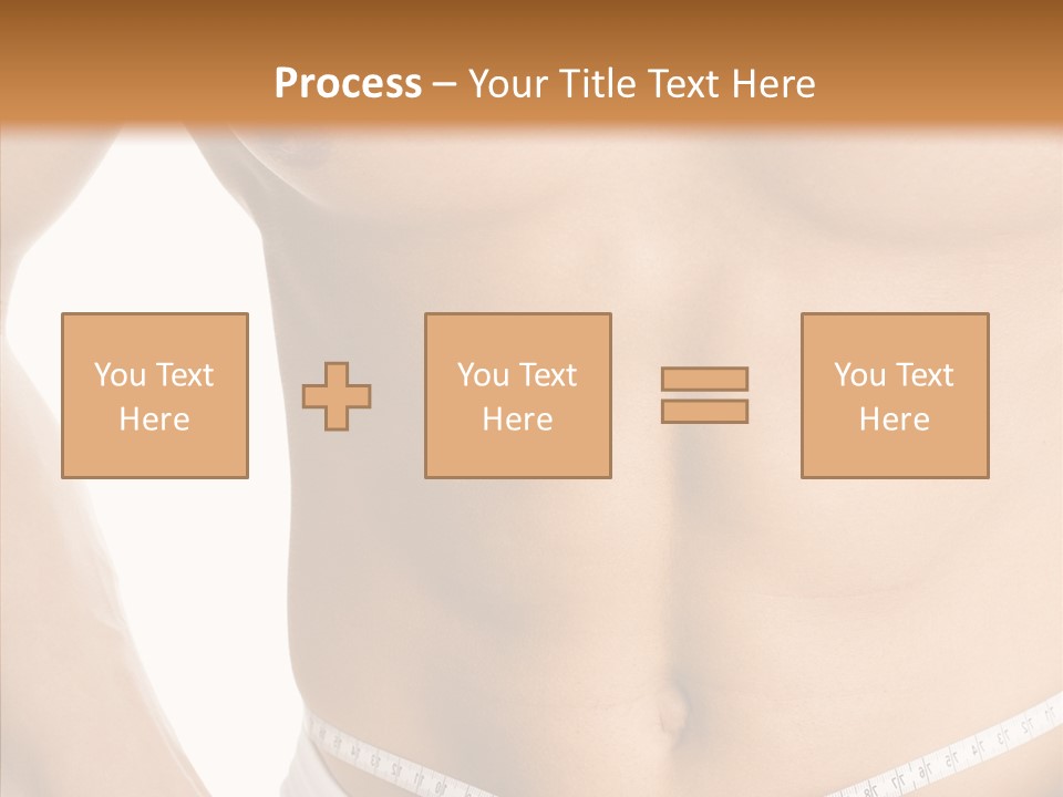 Young Overweight Fat PowerPoint Template