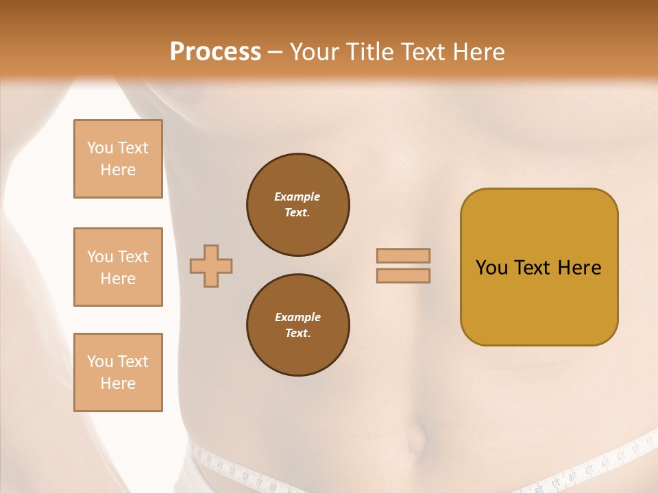 Young Overweight Fat PowerPoint Template
