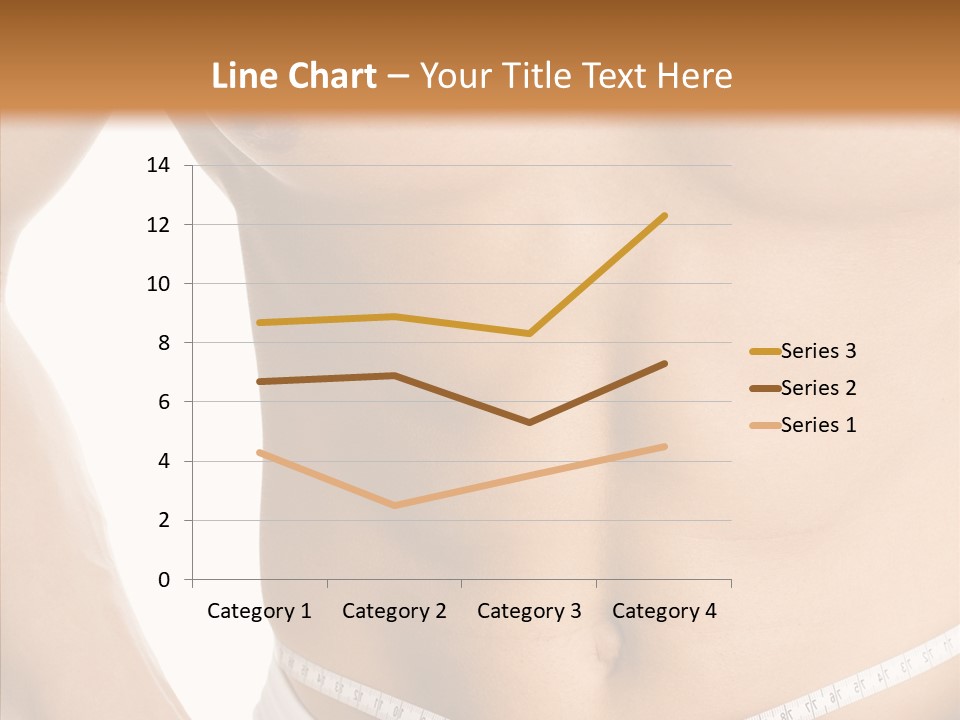 Young Overweight Fat PowerPoint Template