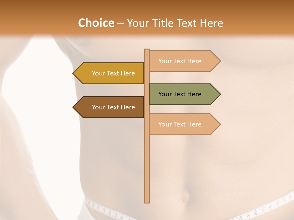 Young Overweight Fat PowerPoint Template