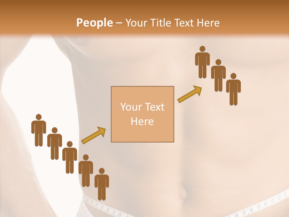 Young Overweight Fat PowerPoint Template