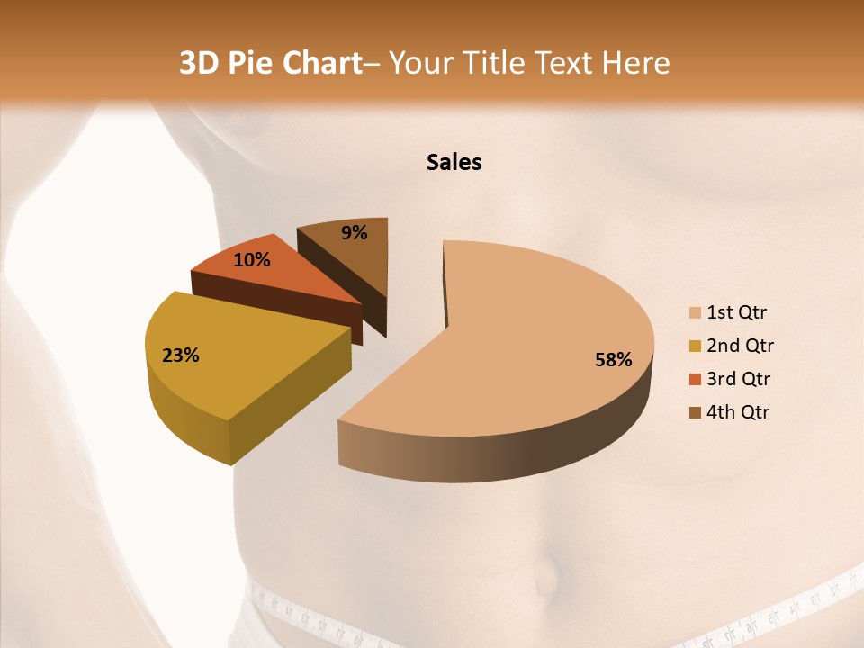 Young Overweight Fat PowerPoint Template