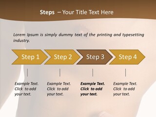 Belly Vigor Potency PowerPoint Template