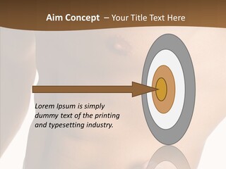 Belly Vigor Potency PowerPoint Template