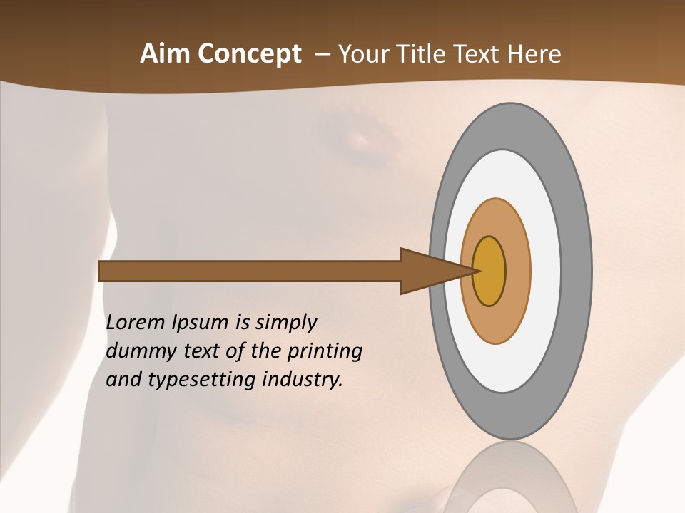 Belly Vigor Potency PowerPoint Template
