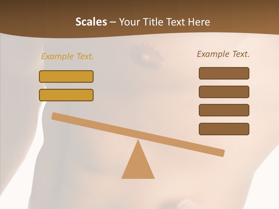 Belly Vigor Potency PowerPoint Template