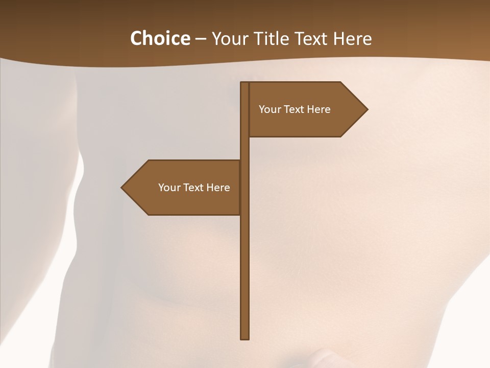 Belly Vigor Potency PowerPoint Template
