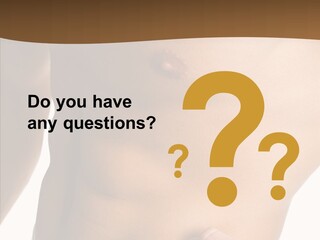 Belly Vigor Potency PowerPoint Template