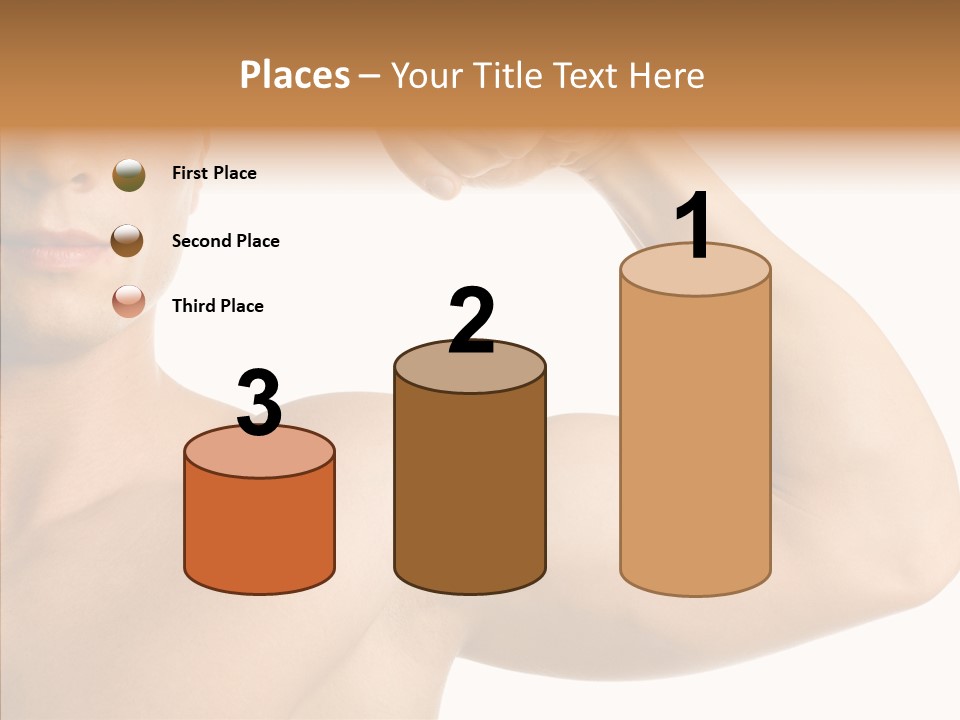 Beauty Closeup Fist PowerPoint Template