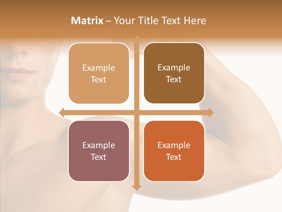 Beauty Closeup Fist PowerPoint Template