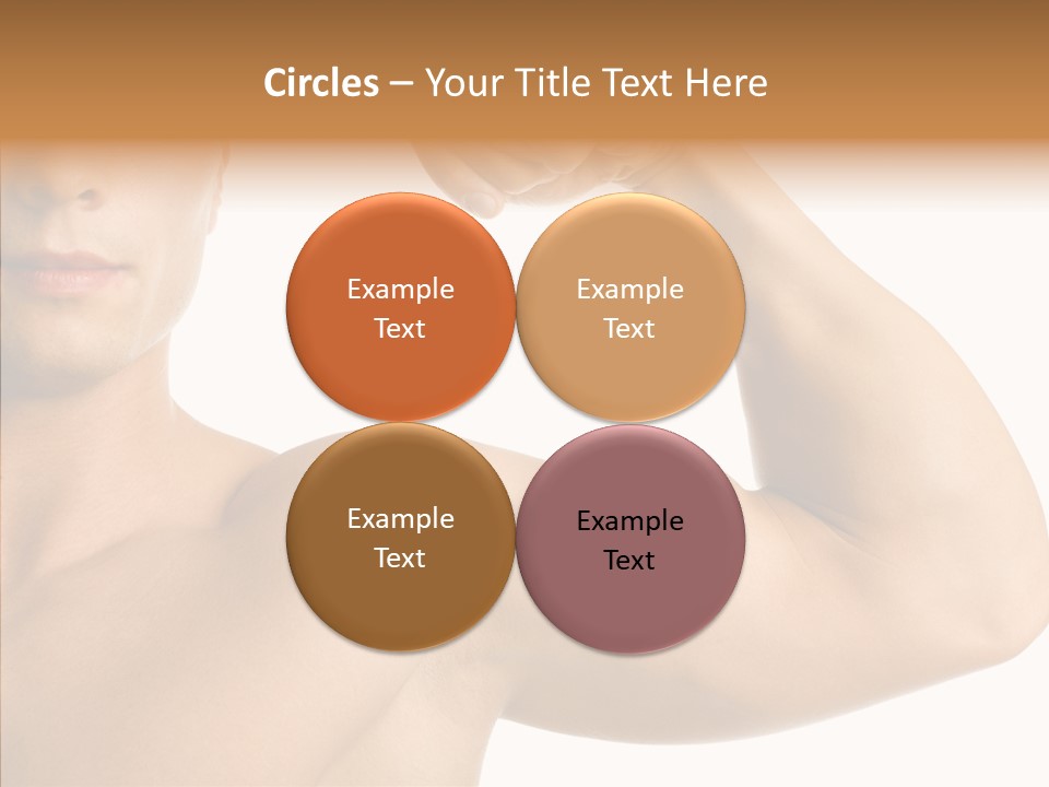Beauty Closeup Fist PowerPoint Template