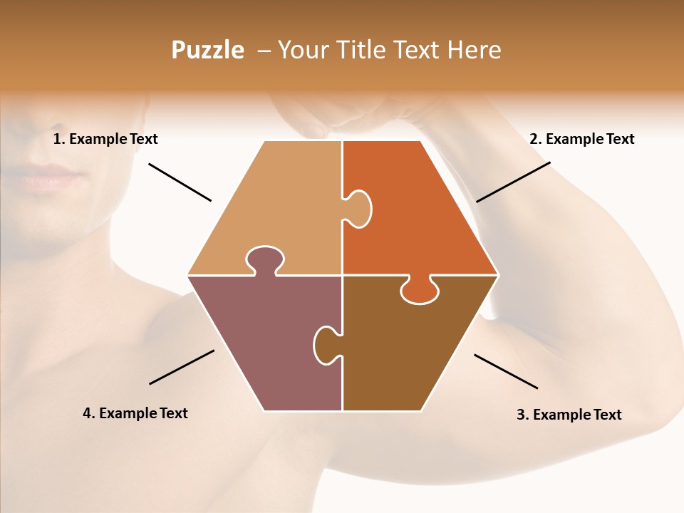 Beauty Closeup Fist PowerPoint Template