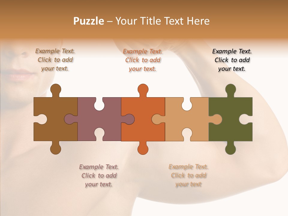 Beauty Closeup Fist PowerPoint Template