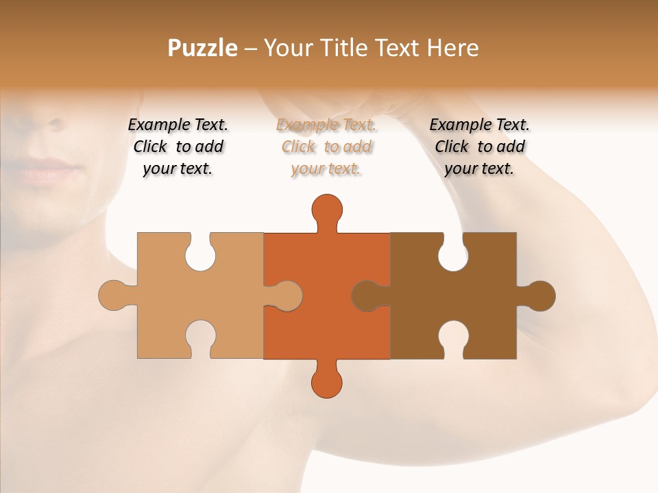 Beauty Closeup Fist PowerPoint Template