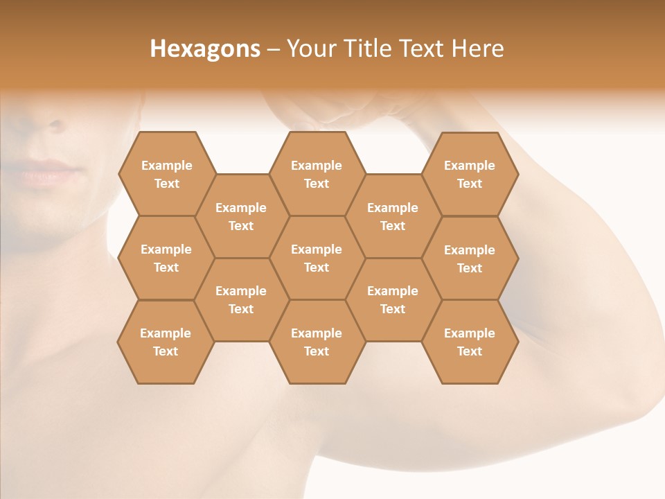 Beauty Closeup Fist PowerPoint Template