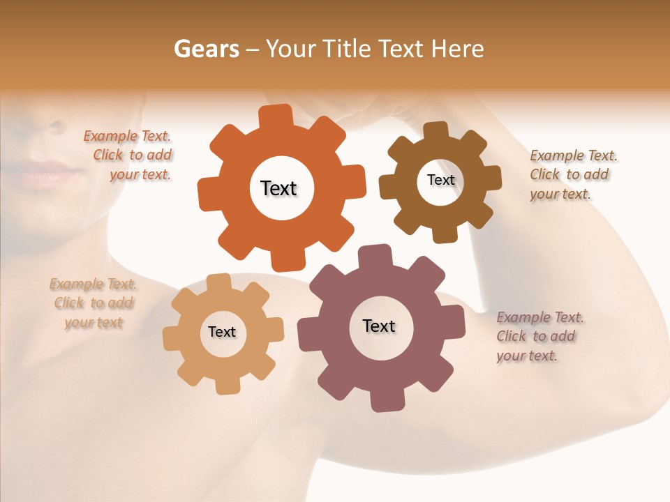 Beauty Closeup Fist PowerPoint Template