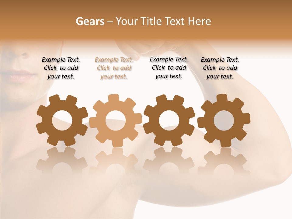 Beauty Closeup Fist PowerPoint Template