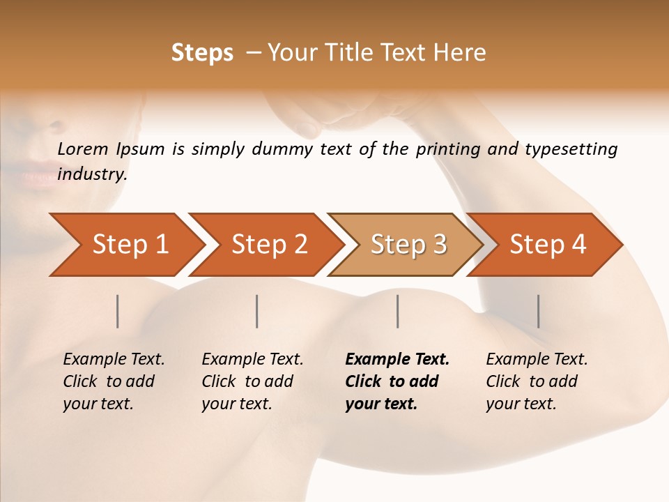 Beauty Closeup Fist PowerPoint Template