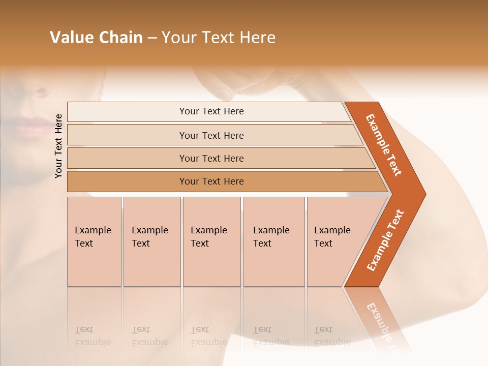 Beauty Closeup Fist PowerPoint Template