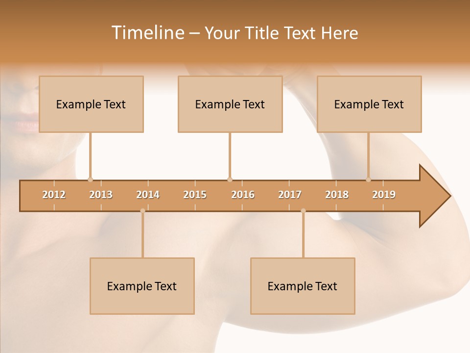 Beauty Closeup Fist PowerPoint Template