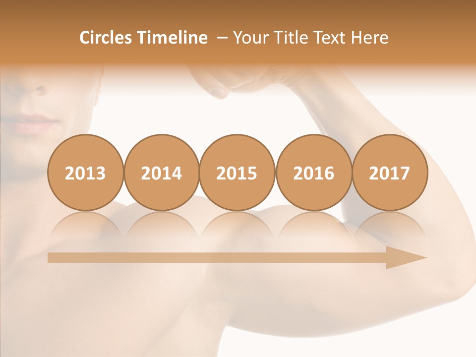 Beauty Closeup Fist PowerPoint Template
