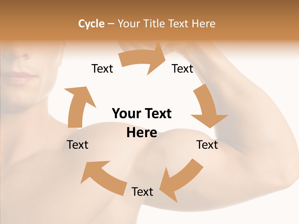 Beauty Closeup Fist PowerPoint Template