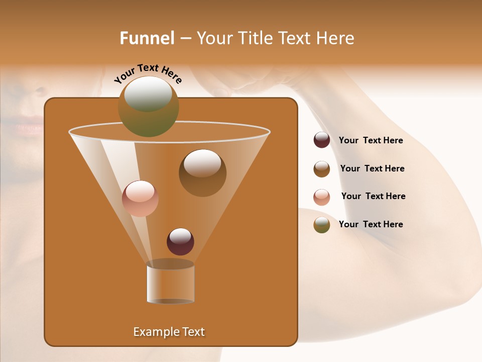 Beauty Closeup Fist PowerPoint Template