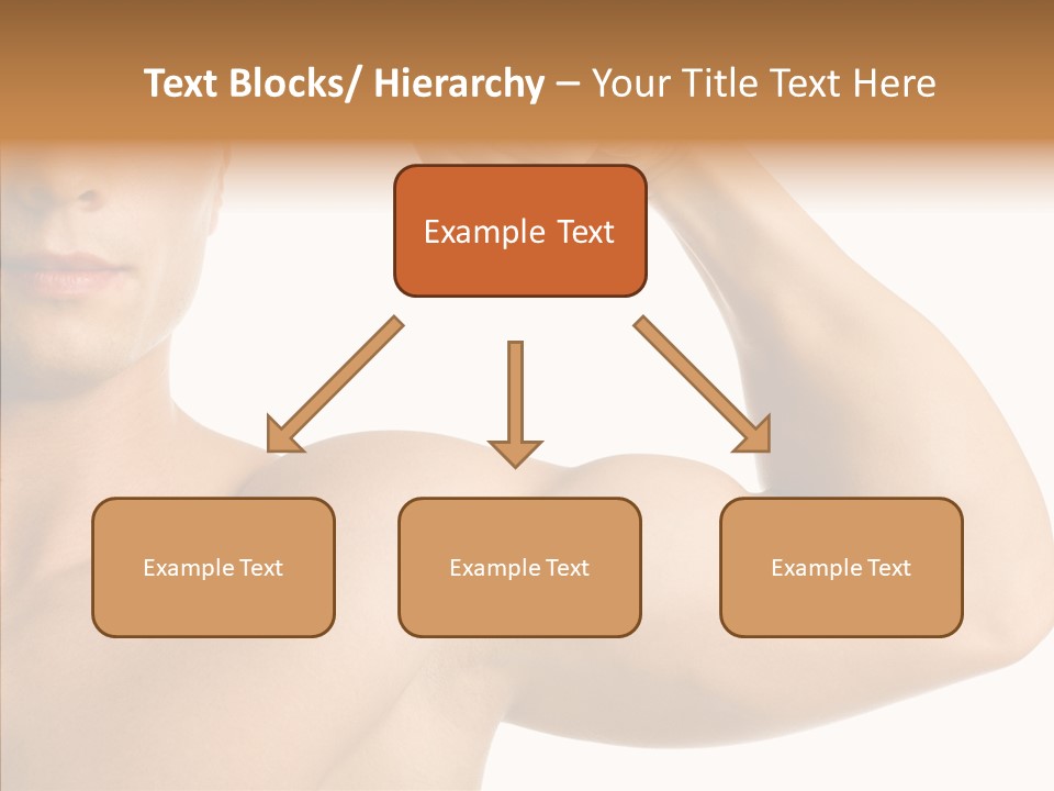 Beauty Closeup Fist PowerPoint Template