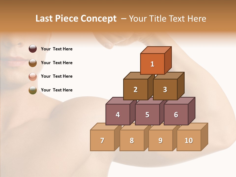 Beauty Closeup Fist PowerPoint Template