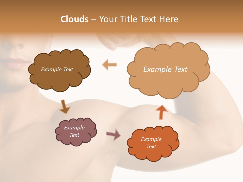 Beauty Closeup Fist PowerPoint Template