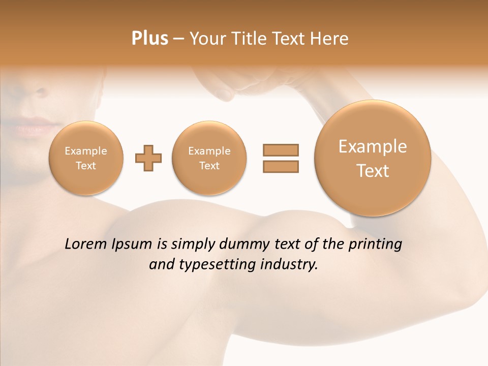 Beauty Closeup Fist PowerPoint Template