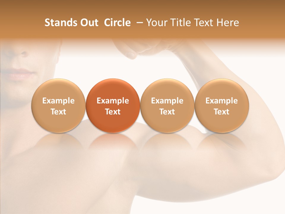 Beauty Closeup Fist PowerPoint Template