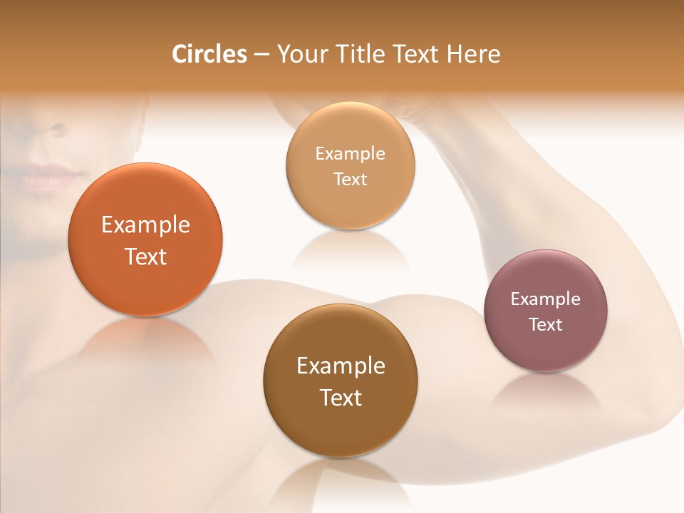 Beauty Closeup Fist PowerPoint Template