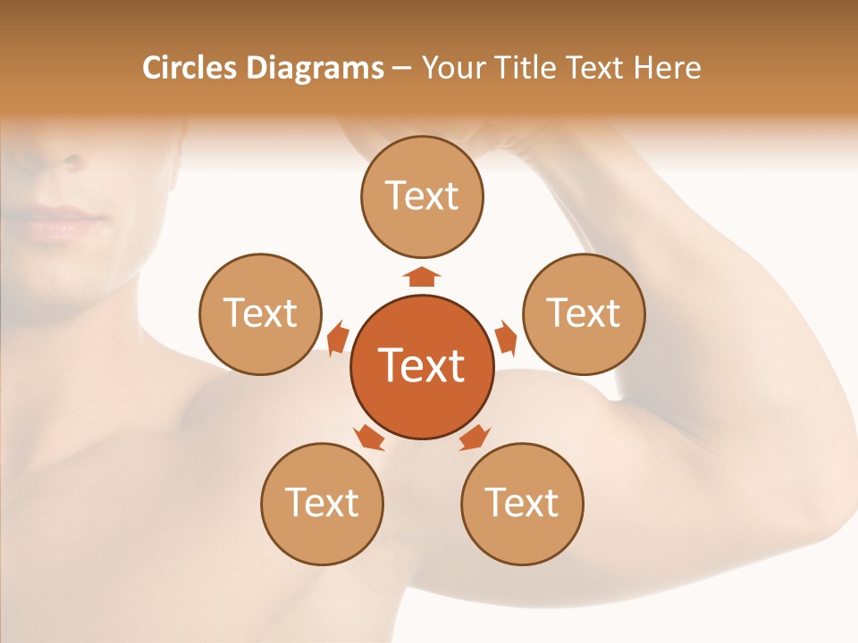 Beauty Closeup Fist PowerPoint Template