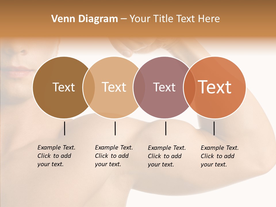 Beauty Closeup Fist PowerPoint Template