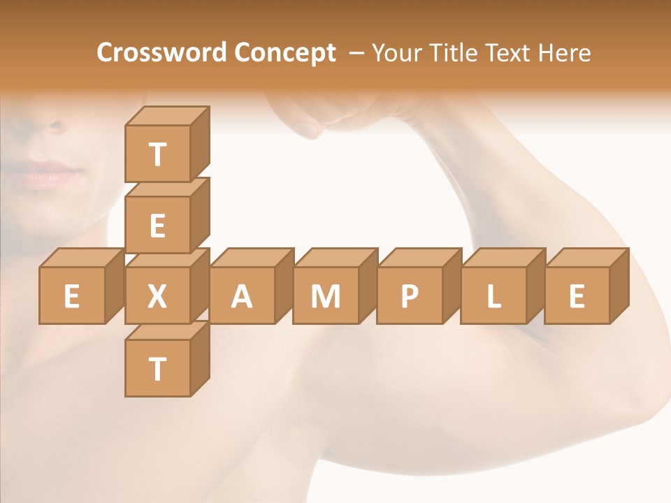 Beauty Closeup Fist PowerPoint Template