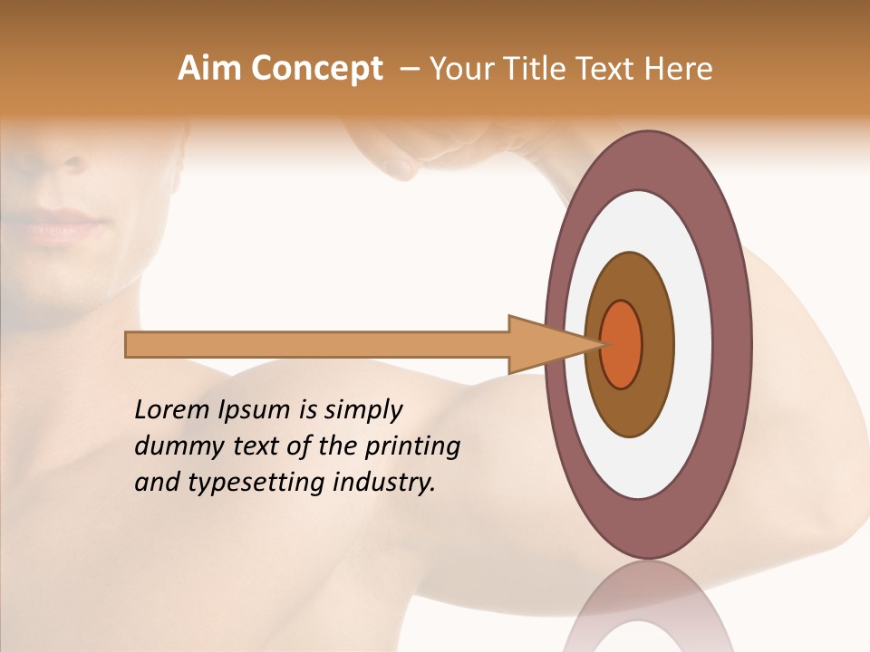 Beauty Closeup Fist PowerPoint Template