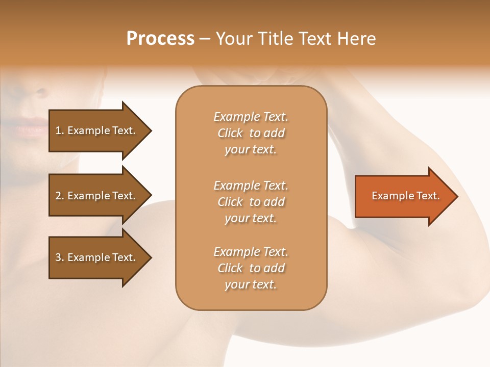 Beauty Closeup Fist PowerPoint Template