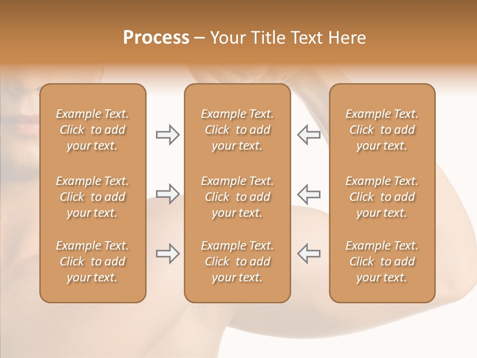 Beauty Closeup Fist PowerPoint Template