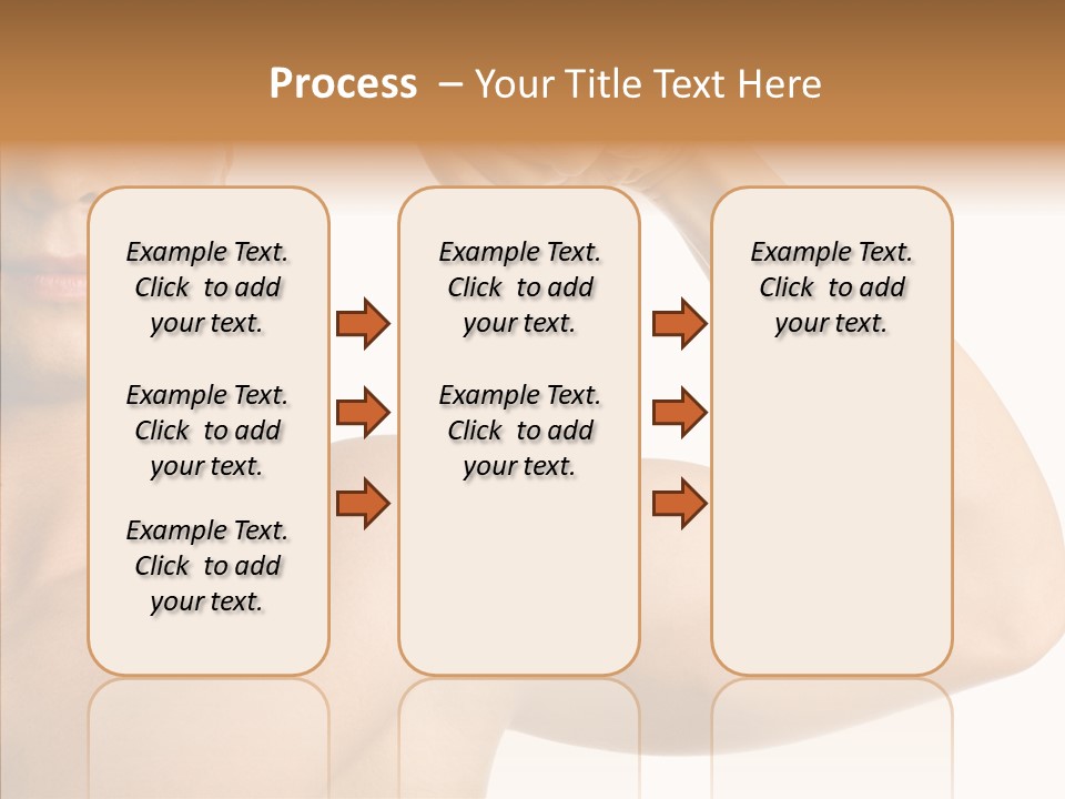 Beauty Closeup Fist PowerPoint Template