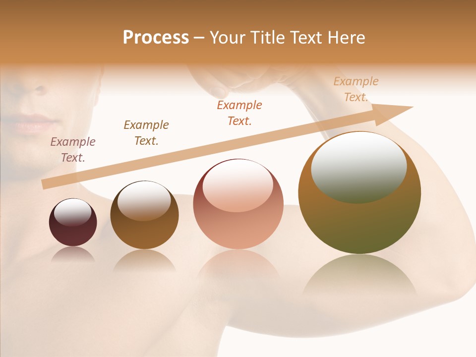 Beauty Closeup Fist PowerPoint Template