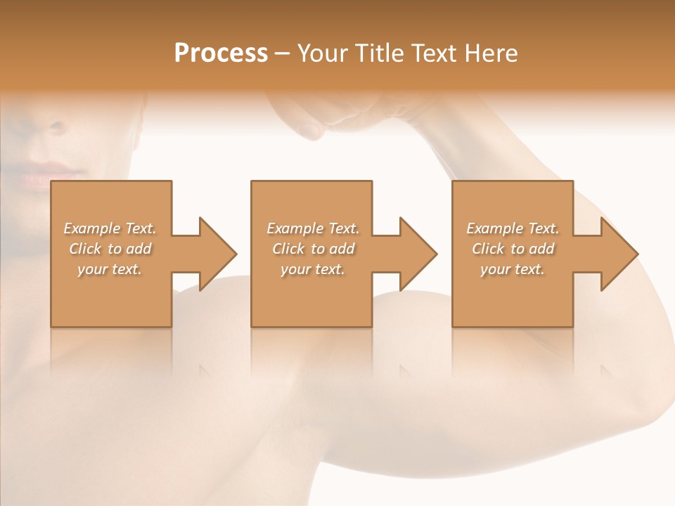 Beauty Closeup Fist PowerPoint Template